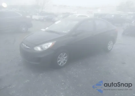 2013 Hyundai Accent Gls from USA, damaged, VIN KMHCT4AE4DU494573